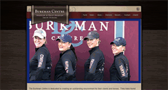 Desktop Screenshot of burkmancentre.com